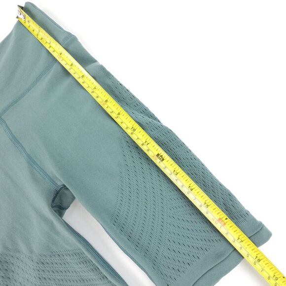 LULULEMON Reveal Short Digital Rain Tidewater Teal Bike Shorts Athleisure Lounge - Picture 4 of 8